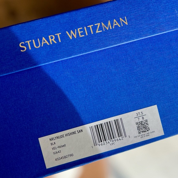 STUART WEITZMAN High-shine Sandal, Size 7.5 - Picture 10 of 10